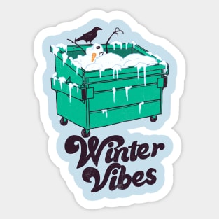 Winter Vibes Sticker